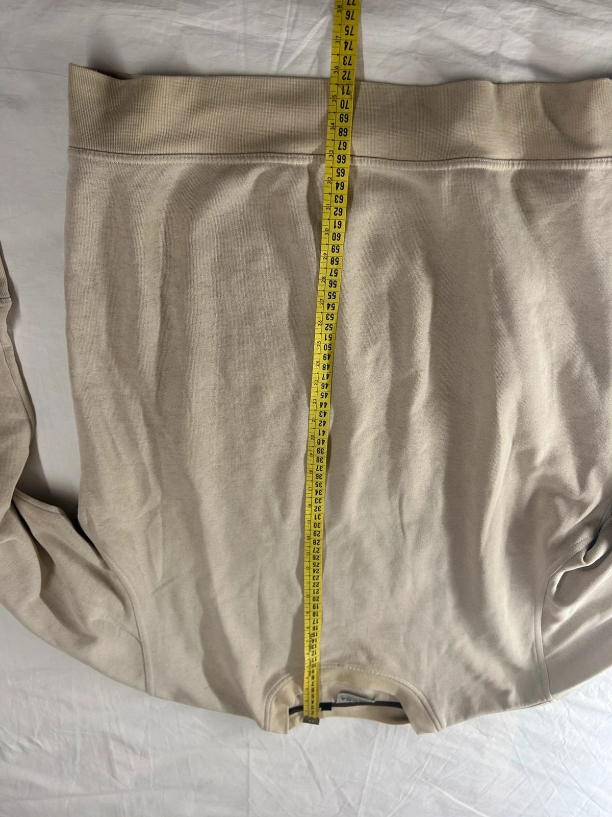 Blusa de gola alta creme Canda – photo 6